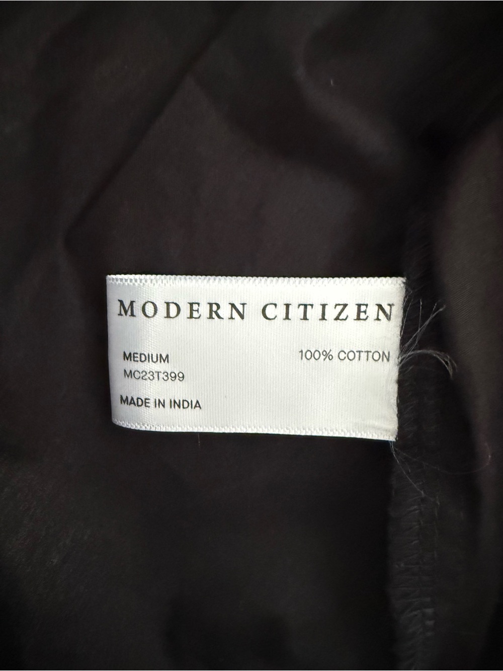 Modern Citizen Jamila Organic Cotton Ruched Cami - Picture 7 of 7